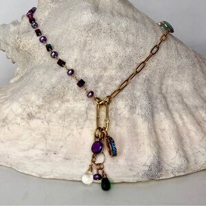 Mixed Gemstone Sundance Inspired Necklace
